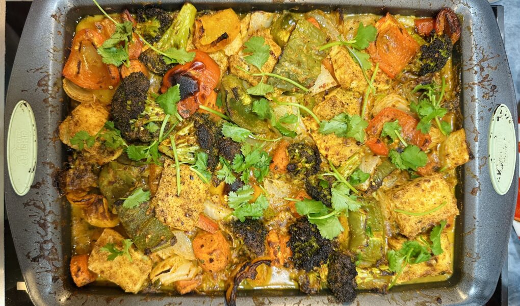 Tandoori Tofu Masala “Salad”