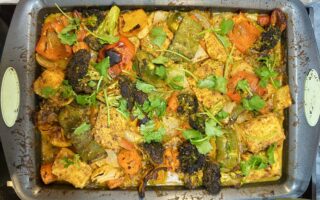 Tandoori Tofu Masala “Salad”