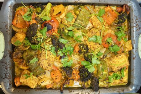 Tandoori Tofu Masala “Salad”