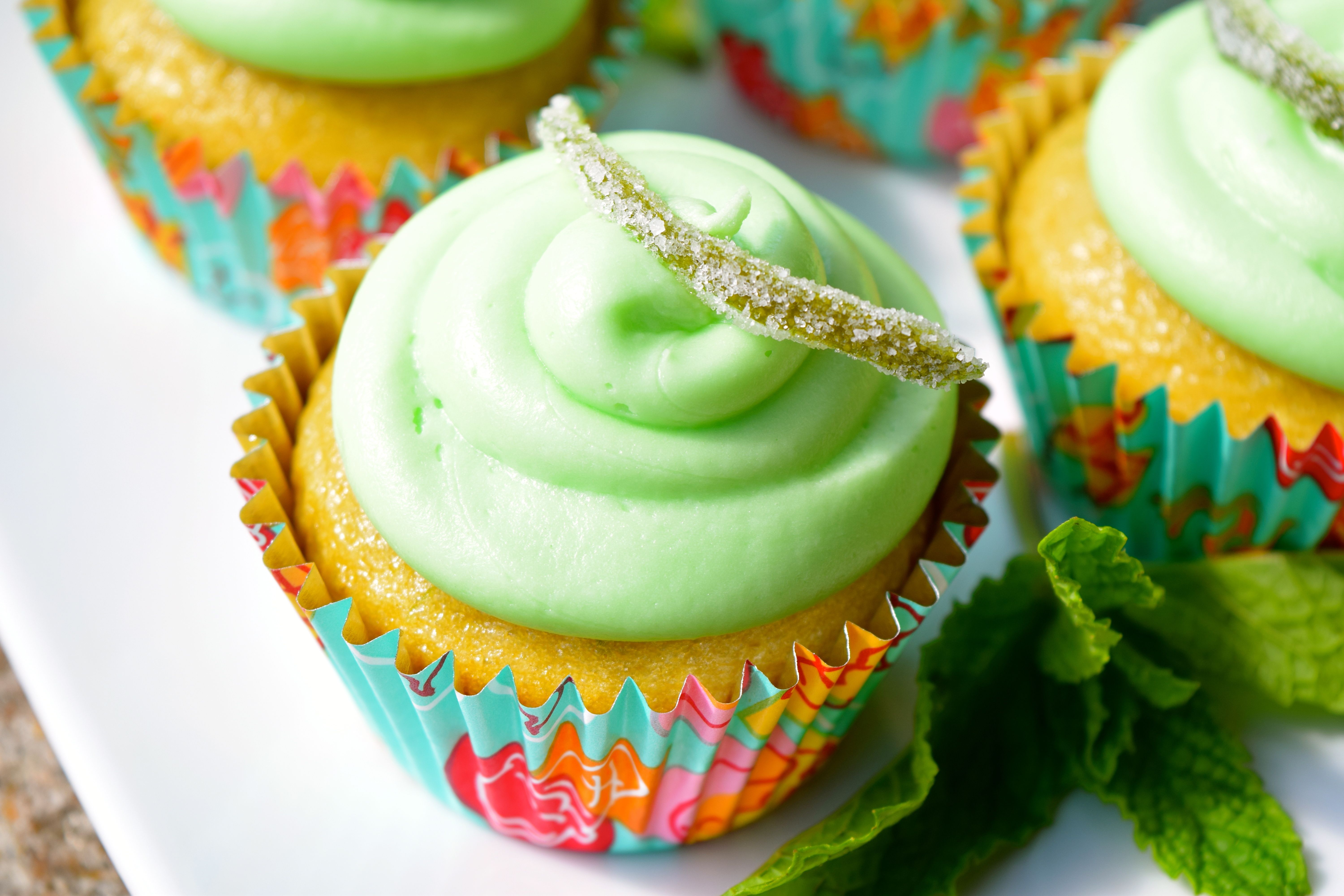 Vegan Mojito Cupcakes