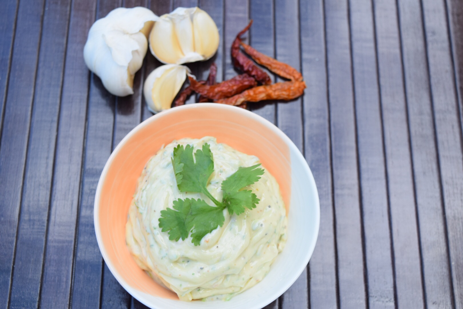 Vegan Chili-Garlic Butter with Cilantro & Lime