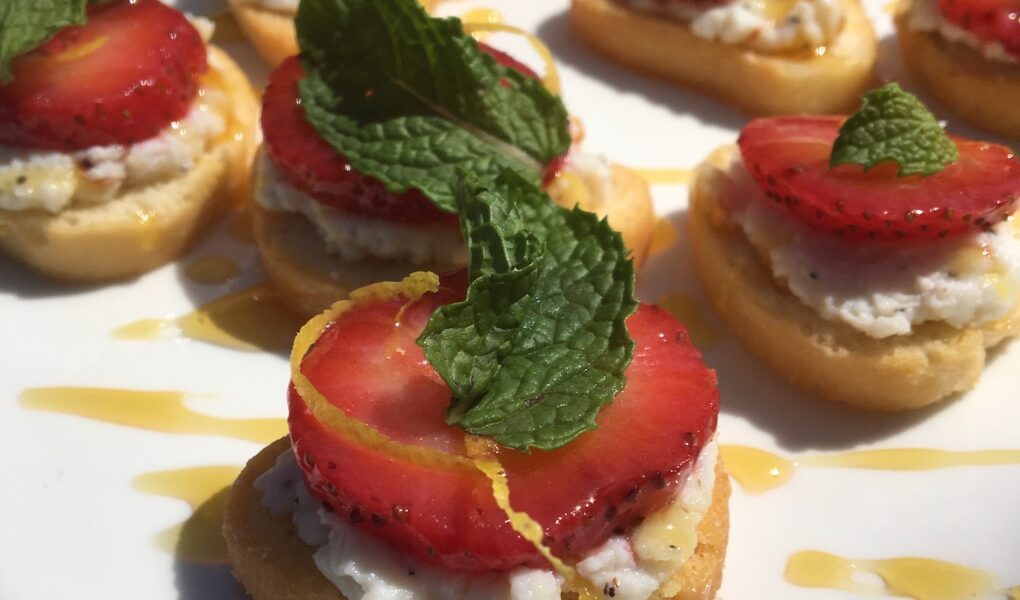 Sweet & Savory Bruschetta