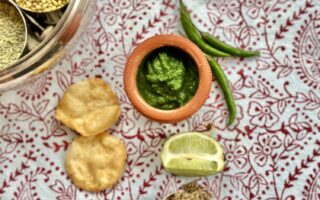 Spicy Indian Green Chutney