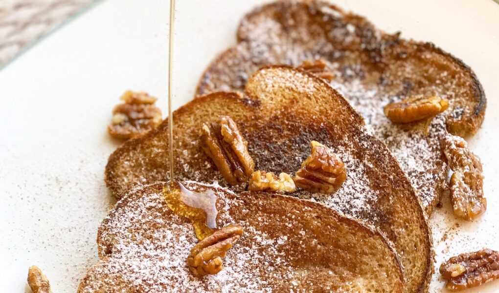 Salted Maple Pecan French Toast