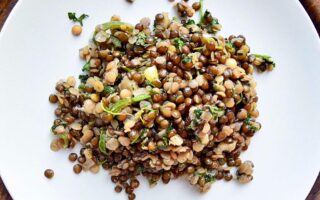 Simple Lentil Sauté