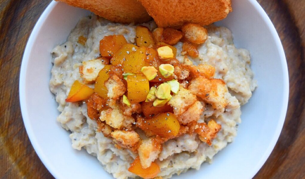 Sponsored: Rusk Cardamom Peach Oatmeal