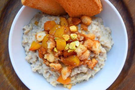 Sponsored: Rusk Cardamom Peach Oatmeal