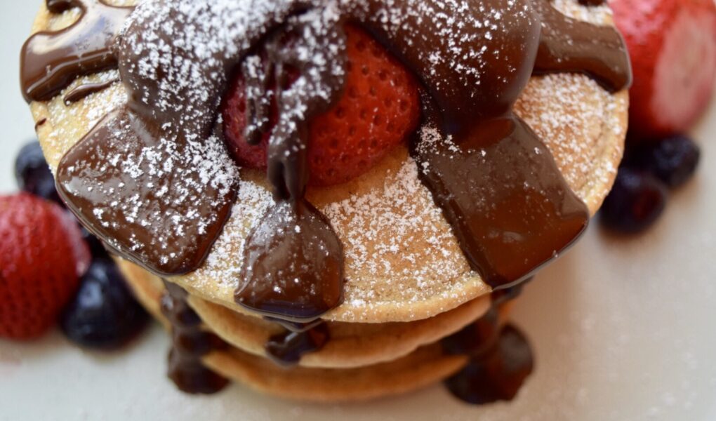 Chocolate Espresso Pancakes