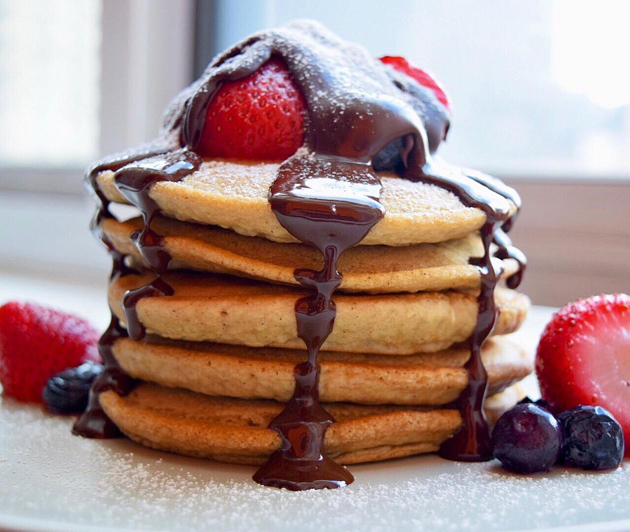 Chocolate Espresso Pancakes – Chef Priyanka: Vegan Celebrity Chef, TV ...