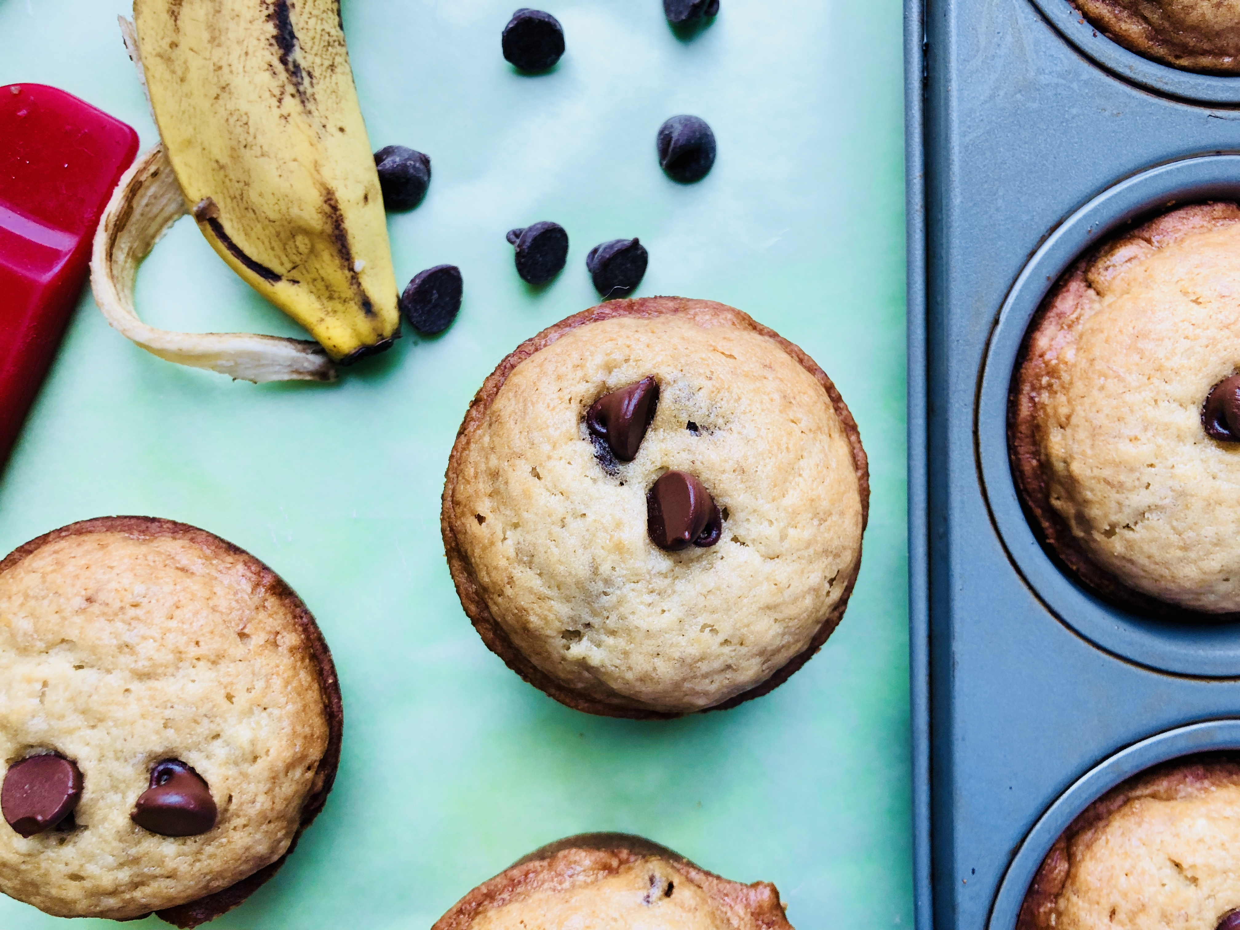 Vegan Banana Bread Muffins