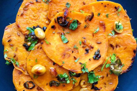 Indian Scalloped Sweet Potatoes