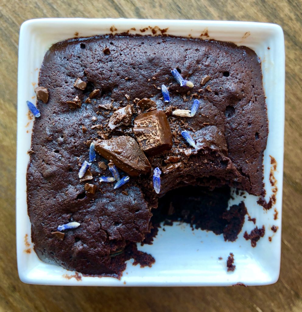 No Bake Lavender Dark Chocolate Brownies (vegan) – Chef Priyanka