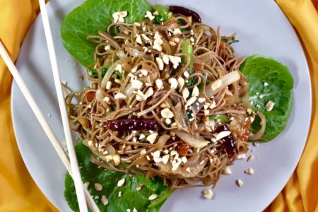 Bangkok Street Noodles with Romaine