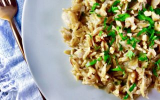 One Pot Garlic-Saffron ‘Risotto’