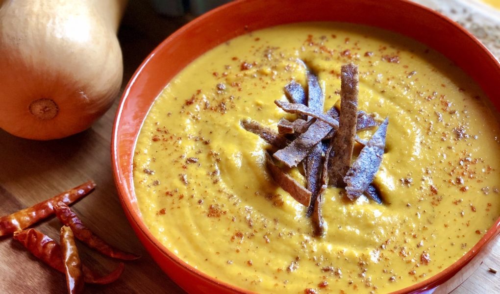 Southwestern Butternut Squash Bisque