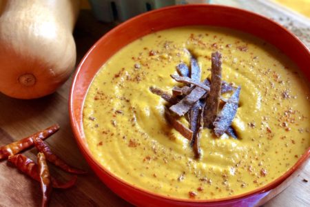 Southwestern Butternut Squash Bisque