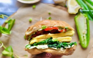 Loaded “Egg” Sandwich feat. Green Chutney Aioli