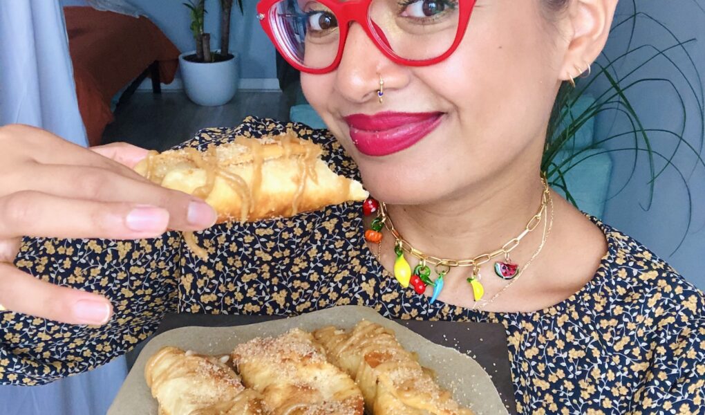 Churro “Taquitos” with Sweet Cream Filling (Vegan)