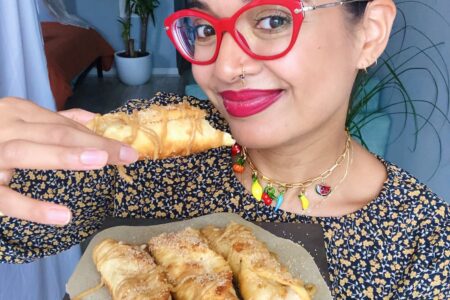 Churro “Taquitos” with Sweet Cream Filling (Vegan)