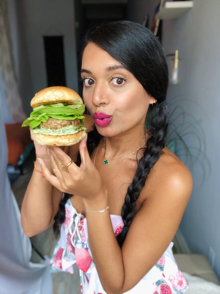 Leftover Rice Veggie Burgers Chef Priyanka Vegan Celebrity Chef TV