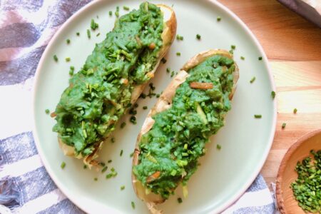 Superfood Twice Baked Potatoes