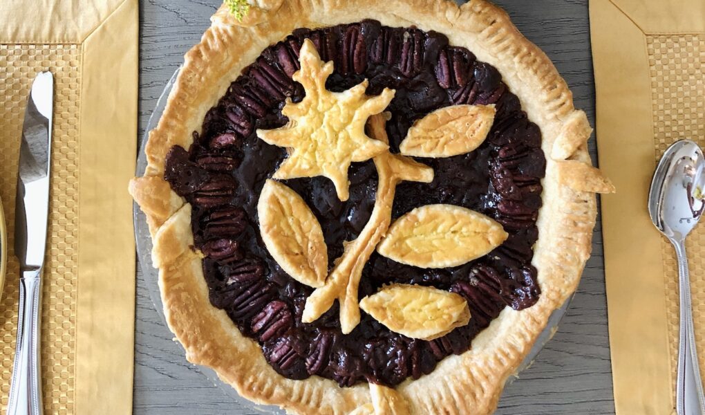 Vegan Chocolate Pecan Pie