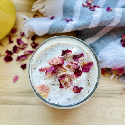 Vegan Rose Lassi