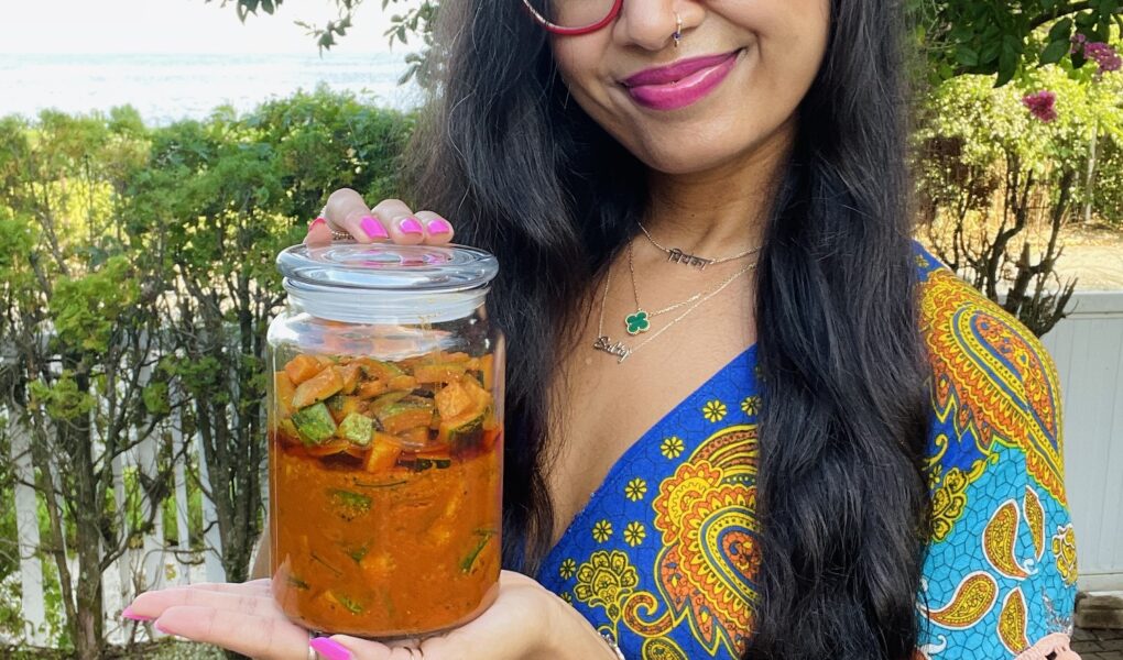 Eco-Cooking: Episode 3 Watermelon Rind Indian Pickle