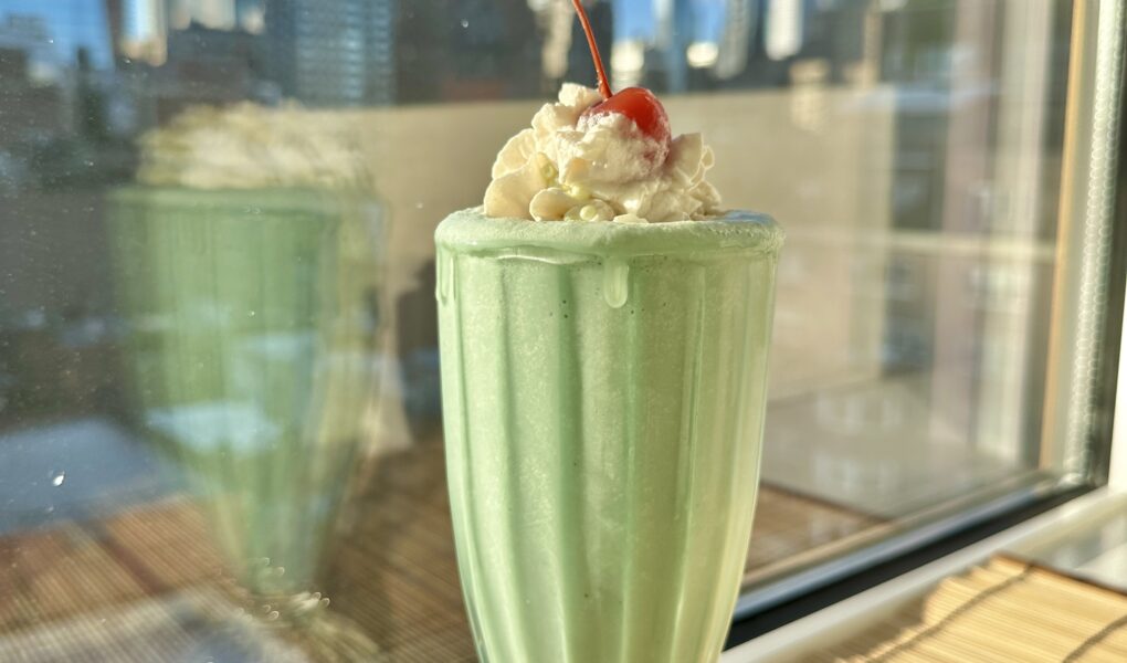 Vegan Shamrock Shake