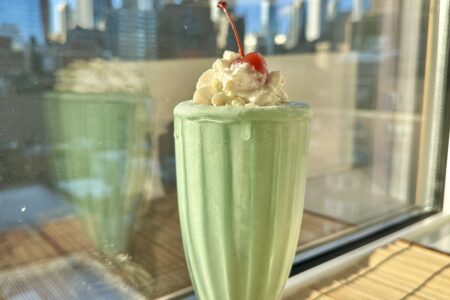 Vegan Shamrock Shake