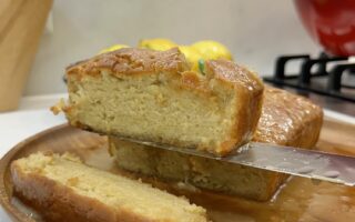 Lemon Yogurt Loaf (Vegan Copycat)